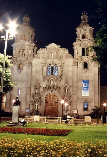 Kirke i Miraflores Lima