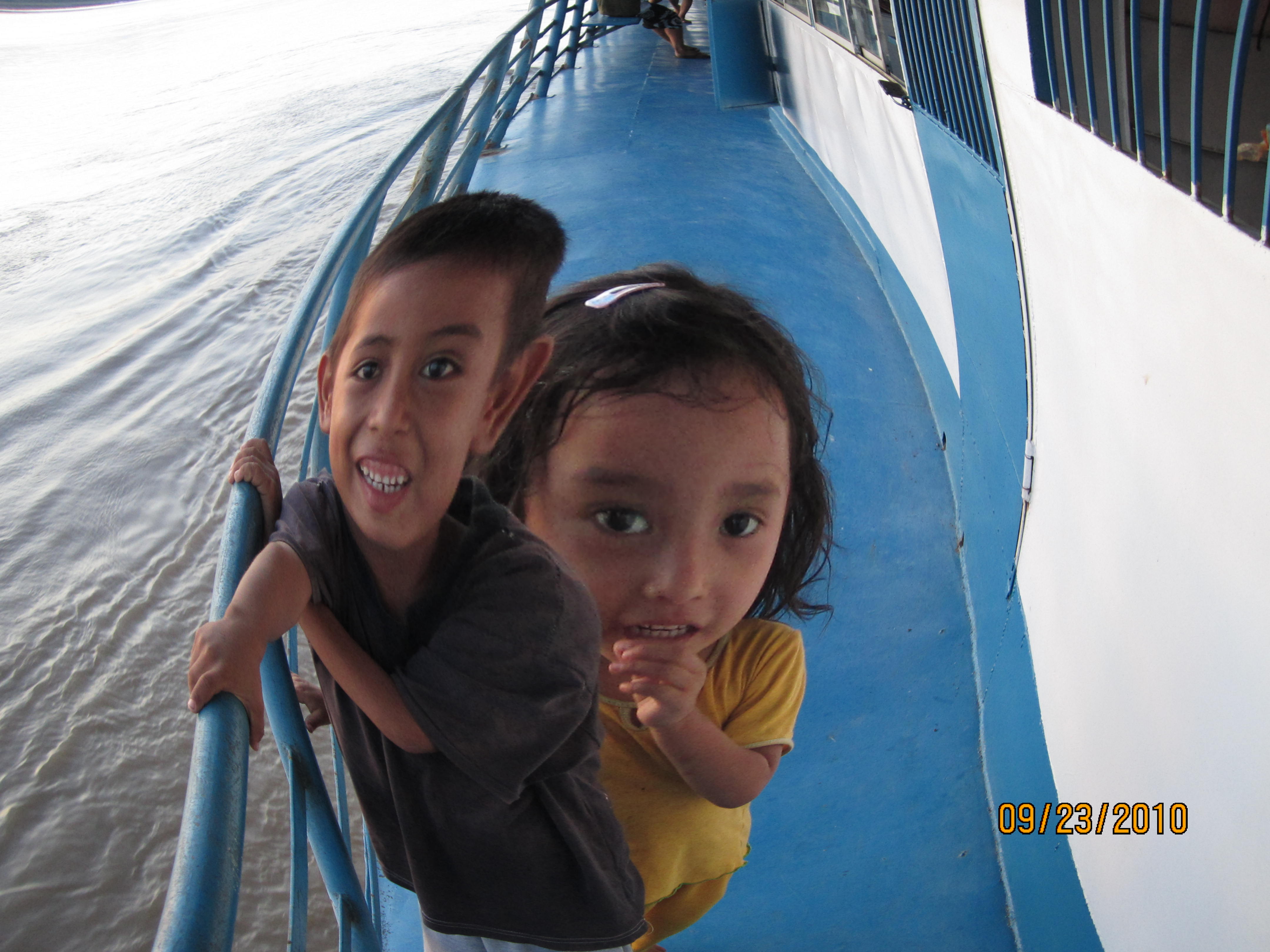 Båden fra Tarapoto til Lagunas og videre til Iquitos