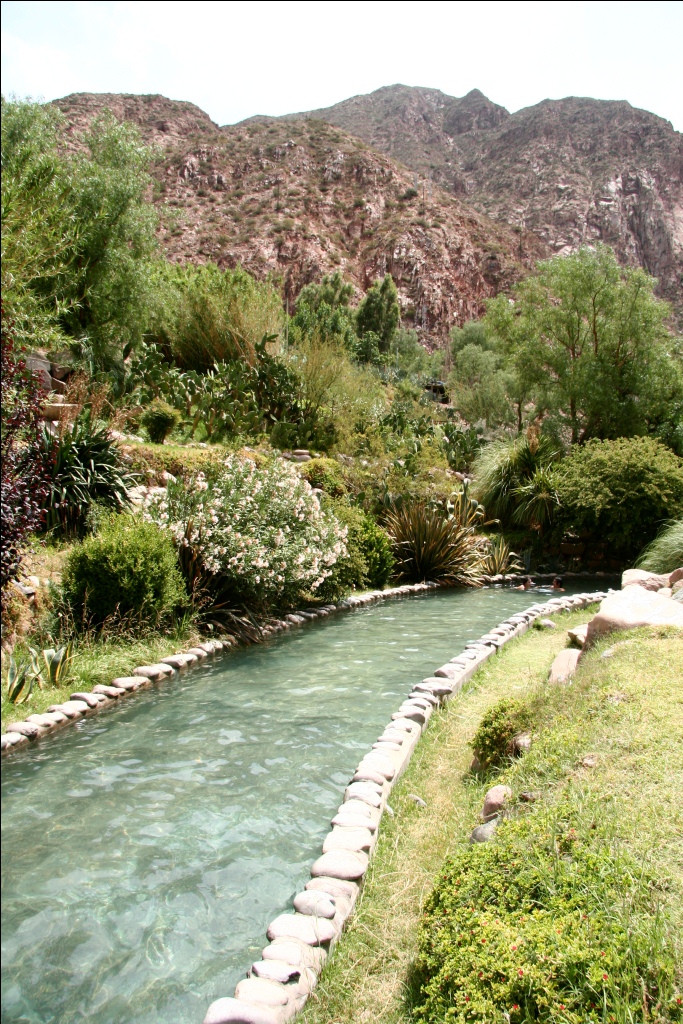 Hot springs i Mendoza