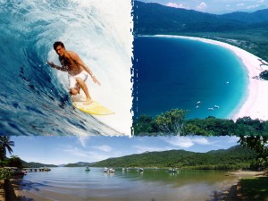 Hamrende smuk oe, med vel nok en af verdens bedste strande for surfing! Ilha Grande - Lopes Mendes