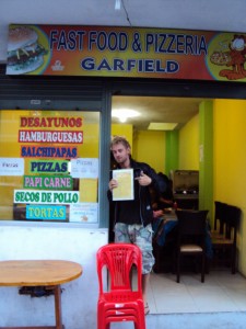 Garfield Pizzaria i Baños